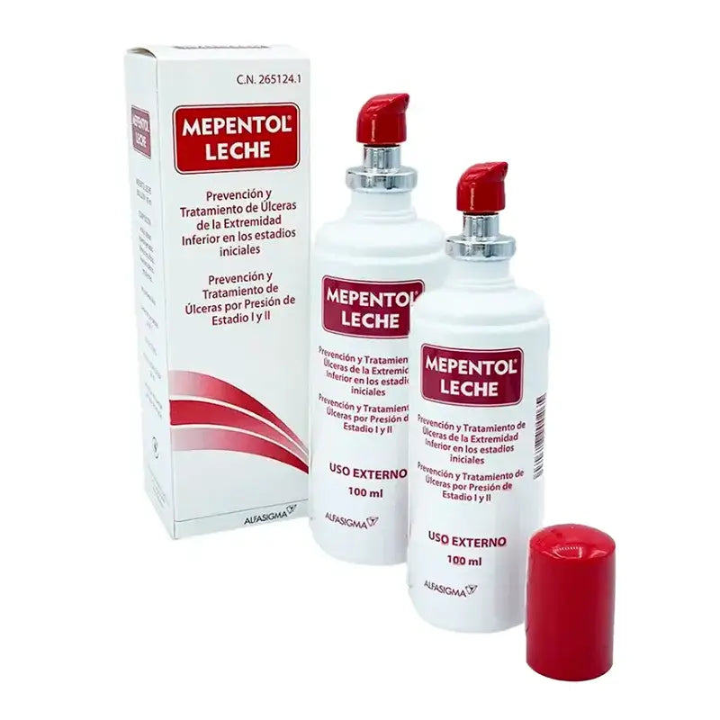 Mepentol Wunden Emulsion Milch, 2 x 100 ml