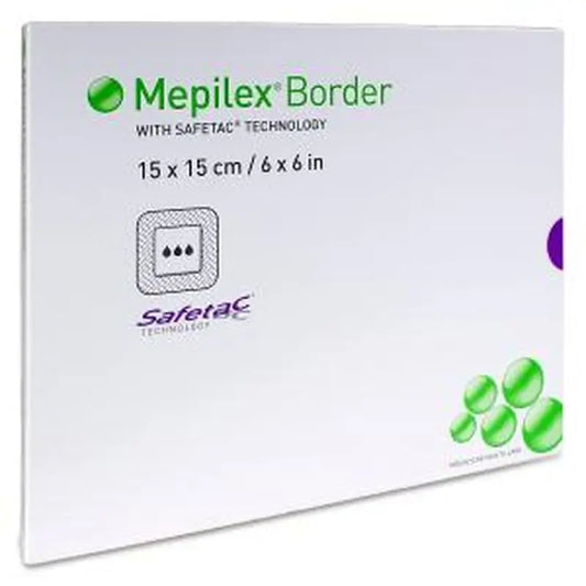 Mepilex Border Flex Dressing 15X15 cm, 3 Stück