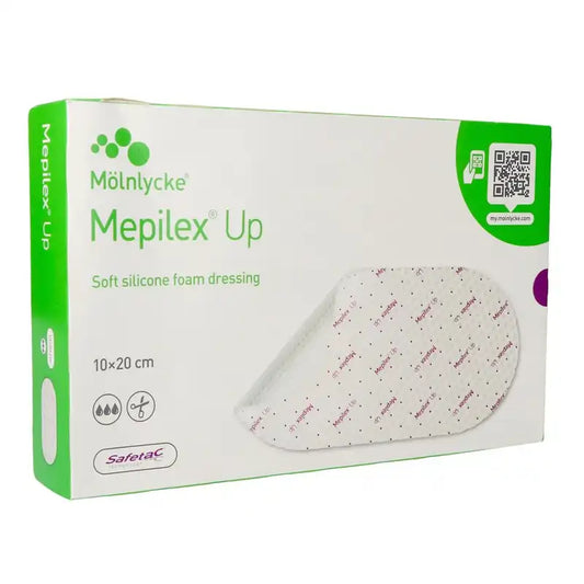 Mepilex Up Dressing 10x20cm, 3 Stück.