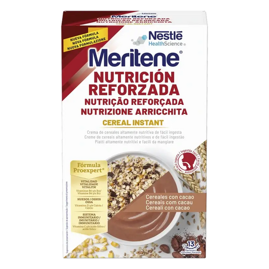 Meritene Reinforced Nutrition Instant Cereal - Kakao , 1 Beutel mit 520 Gramm