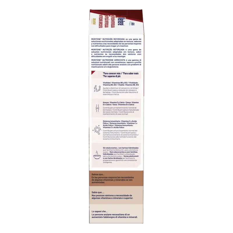 Meritene Reinforced Nutrition Instant Cereal - Kakao , 1 Beutel mit 520 Gramm