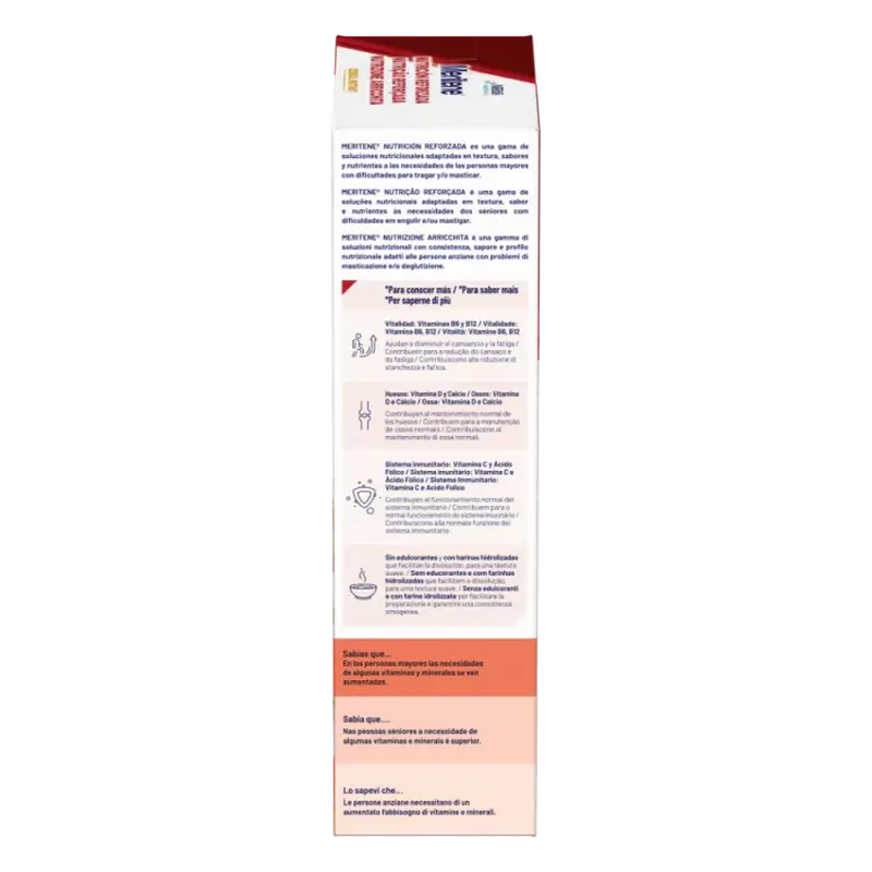 Meritene Reinforced Nutrition Instant Cereal - Multifruits , 1 Beutel à 520 g