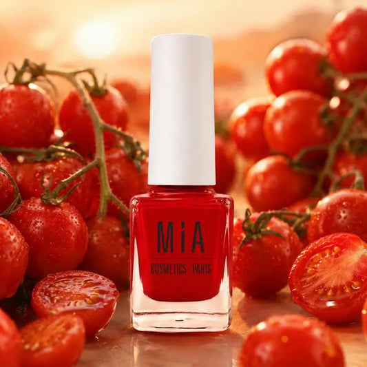 Mia Cosmetics Paris Nagellack „Tomato Red Radiant Glow“, 11 ml