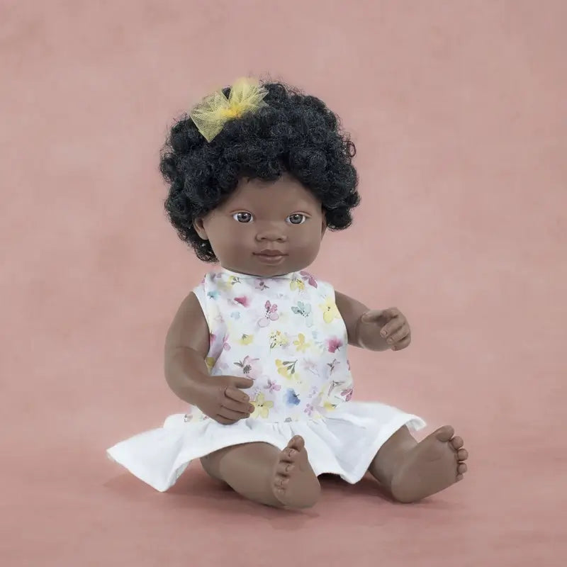 Miniland Afrikanische Puppe 38 Cm Meine Freunde & ich