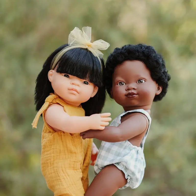 Miniland Afrikanische Puppe 38 Cm Meine Freunde & ich