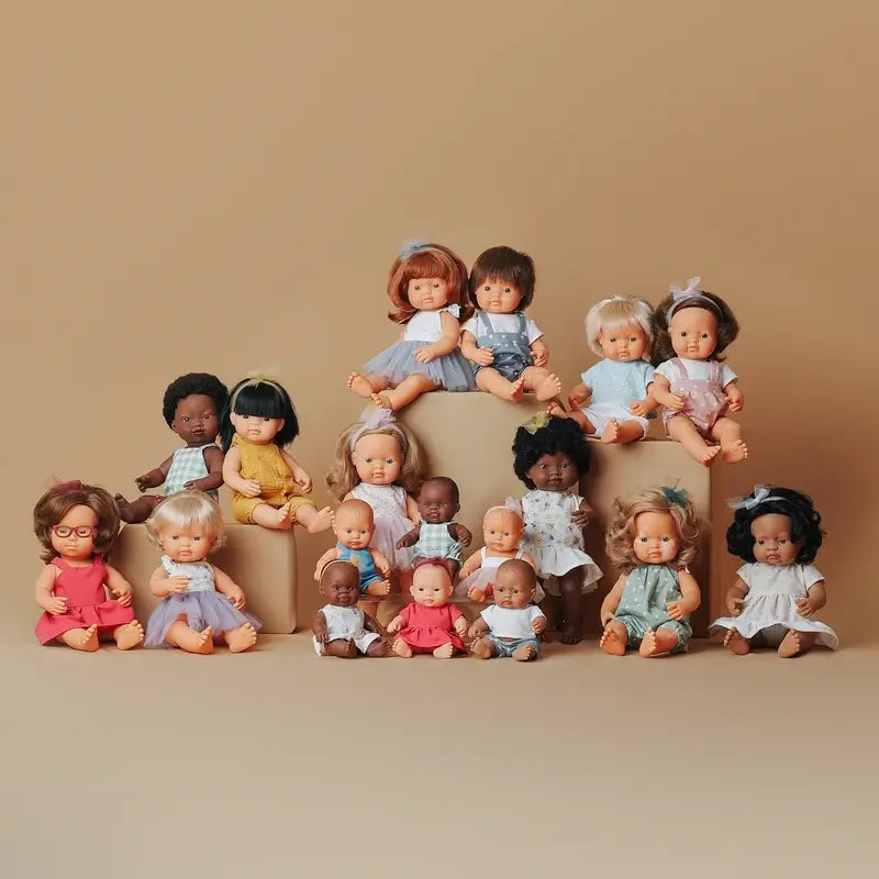 Miniland Afrikanische Puppe 38 Cm Meine Freunde & ich