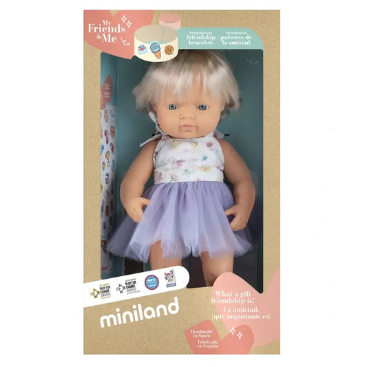 Miniland-Puppe mit Cochlea-Implantat 38 cm Meine Freunde und ich