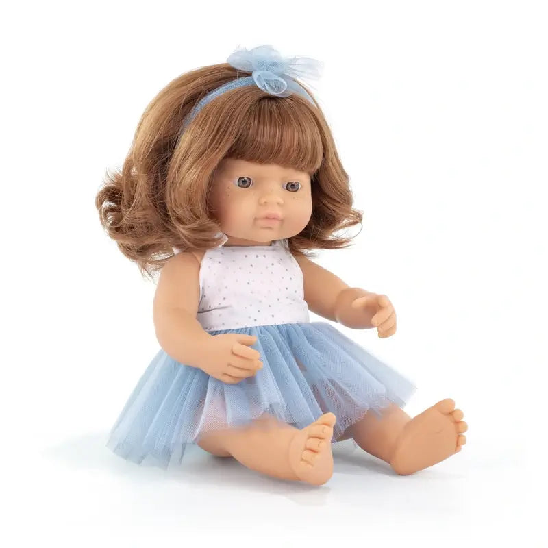 Miniland Rothaarige Puppe 38 Cm Meine Freunde & ich