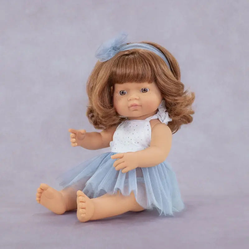 Miniland Rothaarige Puppe 38 Cm Meine Freunde & ich
