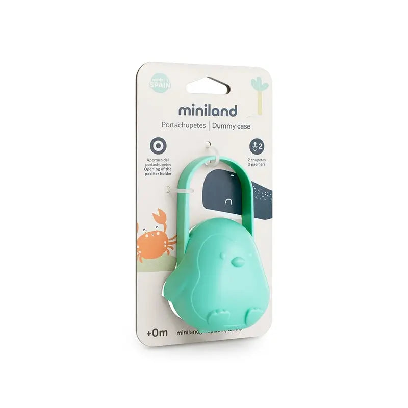 Miniland Schnullerhalter mit Pinguin-Ozean-Griff