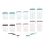 Miniland Satz von 12 Hermisized Terra luftdicht Sets (200Ml, 250Ml & 330Ml)