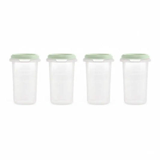 Miniland Satz von 4 luftdicht Hermisized Mint 330Ml