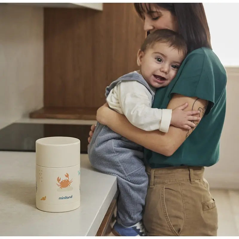 Miniland Solide Thermoskanne 600 ml Crabsy.