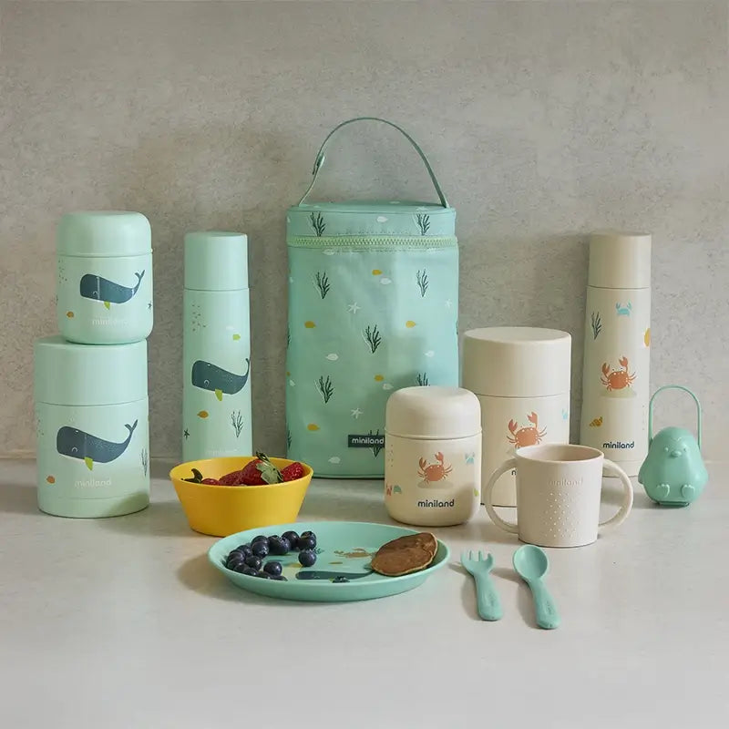 Miniland Solide Thermoskanne 600 ml Crabsy.