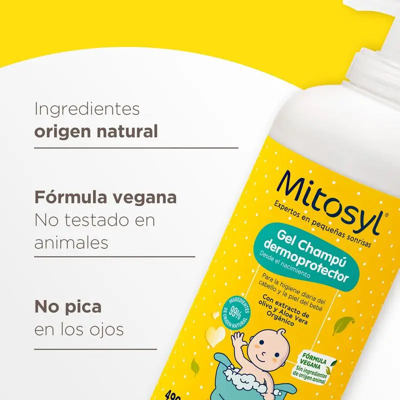 Mitosyl Baby Dermo-Schutz Shampoo Gel, 490 ml
