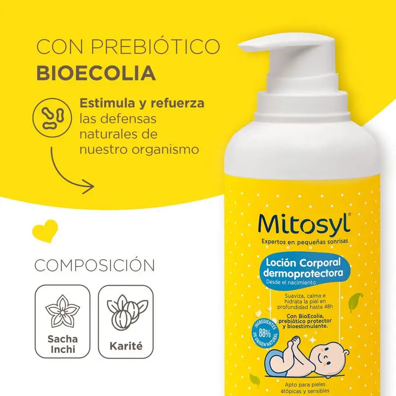 Mitosyl Baby Dermo-schützende Körperlotion , 400 ml