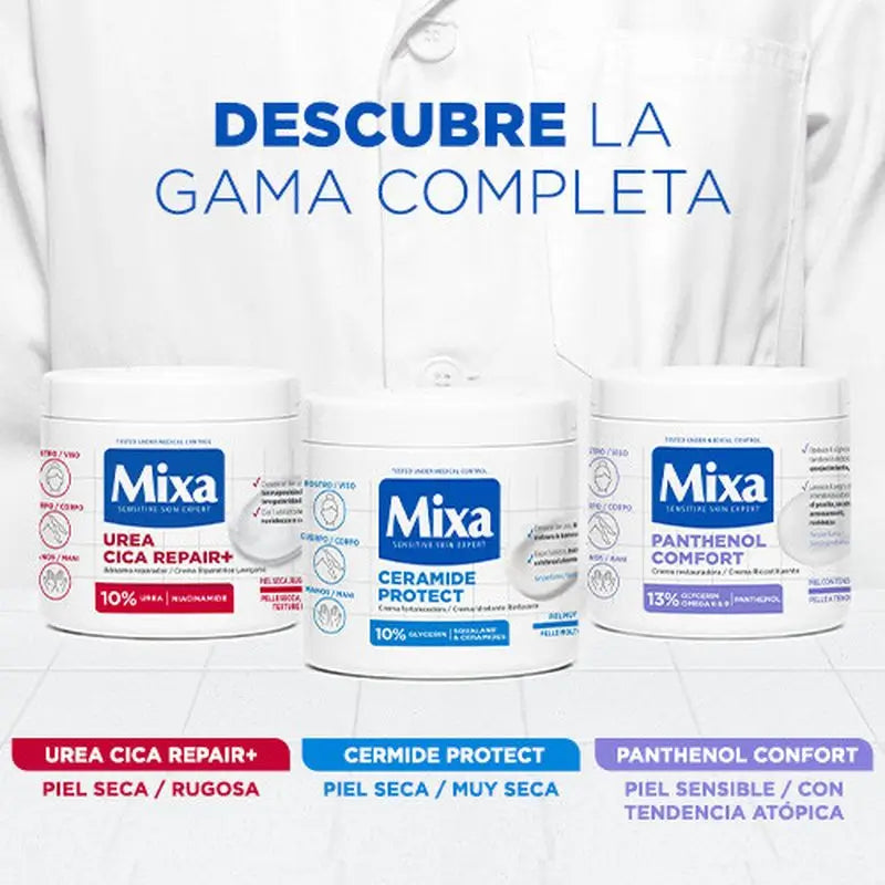 Mixa Ceramide Protect Stärkende Creme für sehr trockene Haut 400Ml