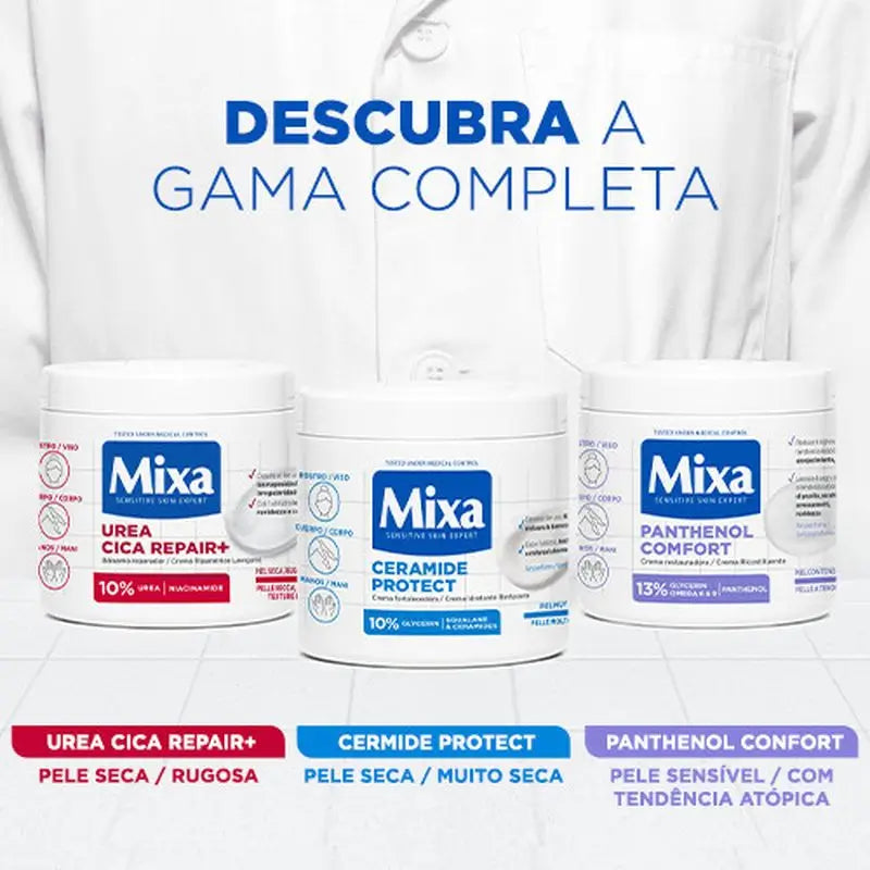 Mixa Ceramide Protect Stärkende Creme für sehr trockene Haut 400Ml