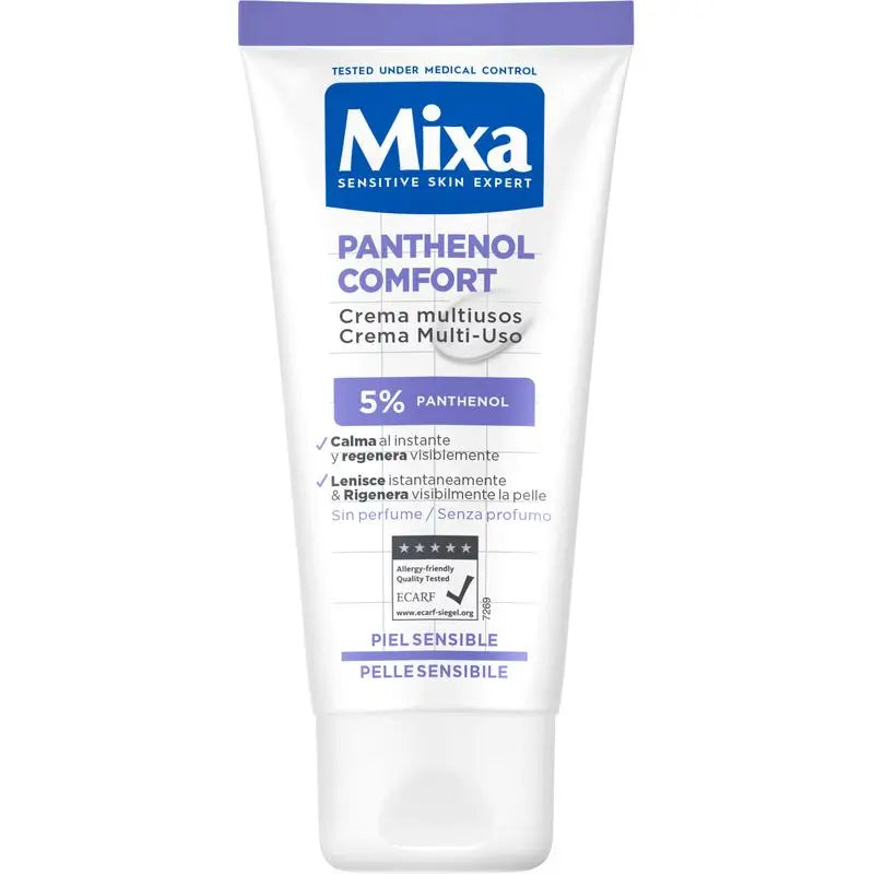 Mixa Panthenol Comfort Mehrzweckcreme für empfindliche Haut 50Ml