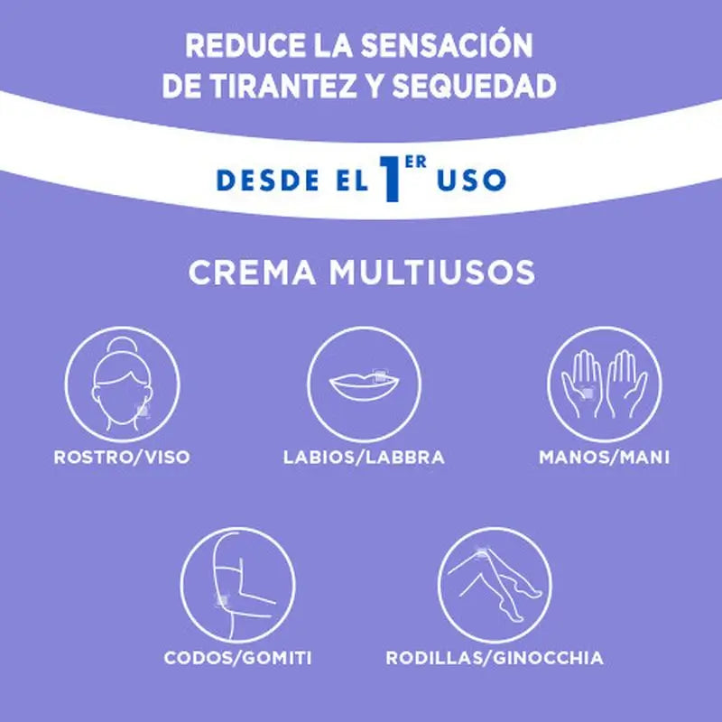 Mixa Panthenol Comfort Mehrzweckcreme für empfindliche Haut 50Ml