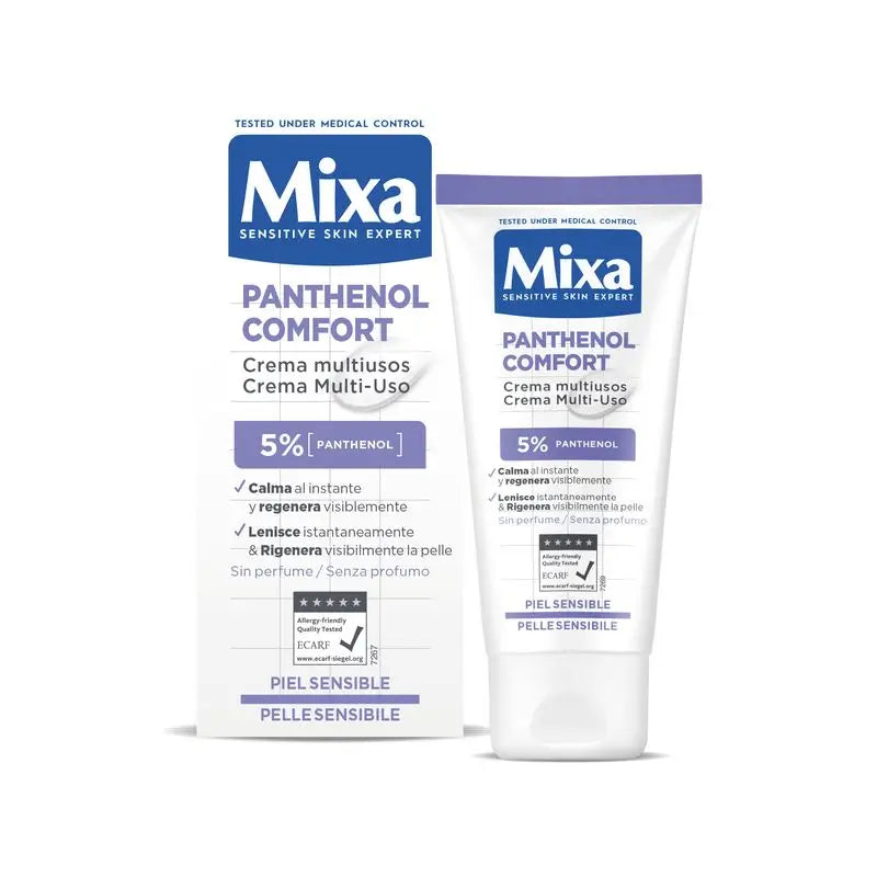 Mixa Panthenol Comfort Mehrzweckcreme für empfindliche Haut 50Ml