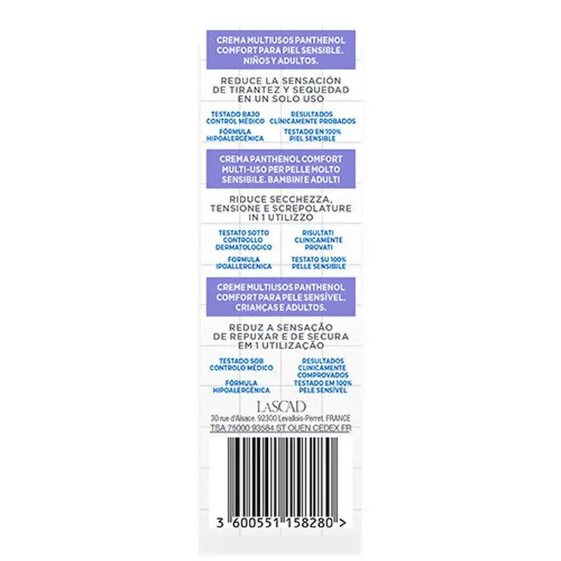 Mixa Panthenol Comfort Mehrzweckcreme für empfindliche Haut 50Ml