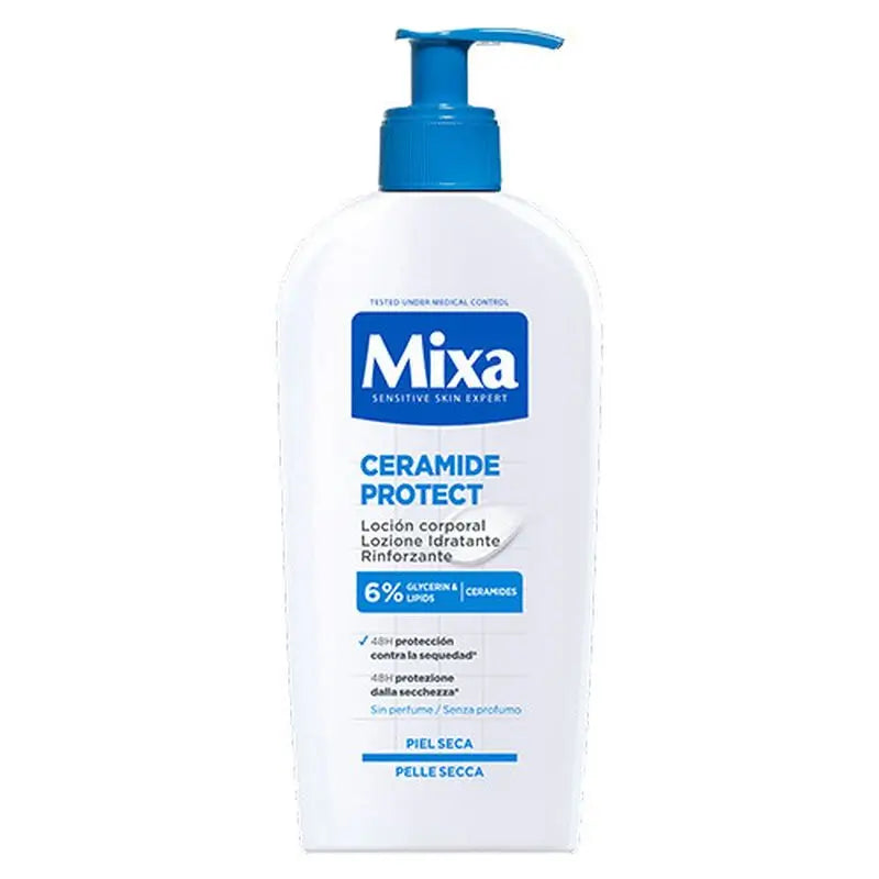 Mixa Ceramide Protect Körperlotion für trockene Haut 400Ml