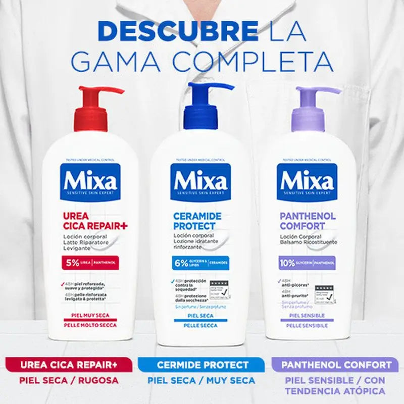 Mixa Ceramide Protect Körperlotion für trockene Haut 400Ml