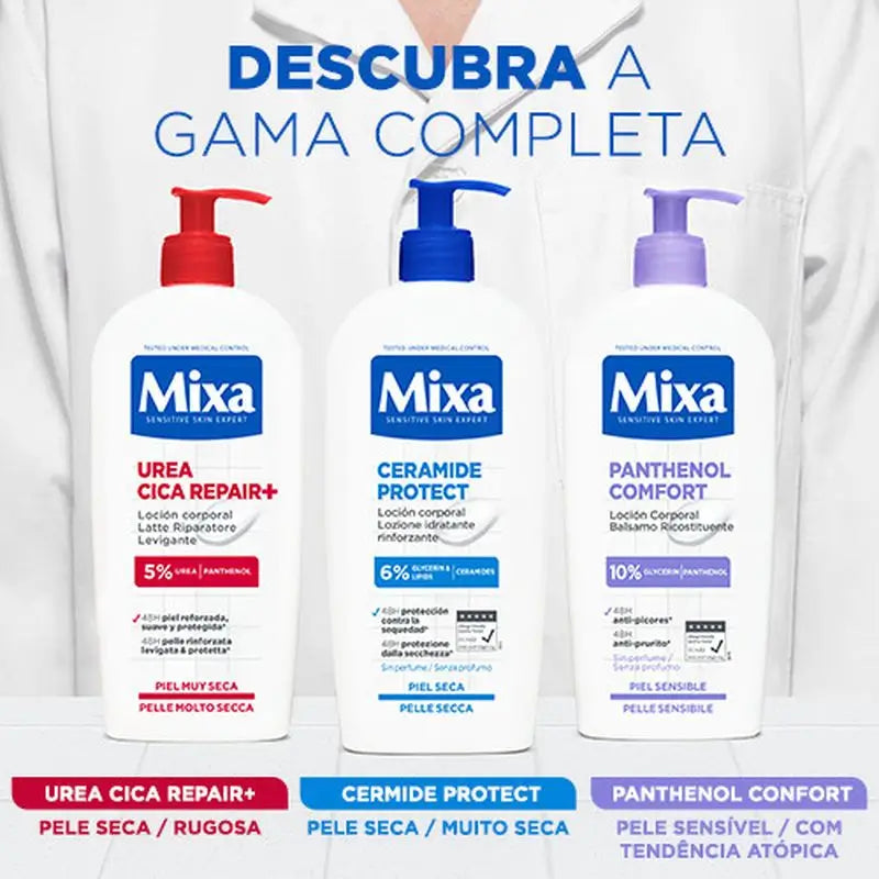 Mixa Urea Cica Repair+ Körperlotion für sehr trockene Haut 250Ml