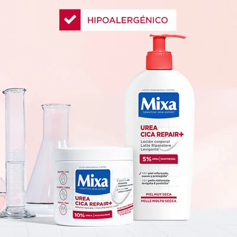 Mixa Urea Cica Repair+ Körperlotion für sehr trockene Haut 250Ml