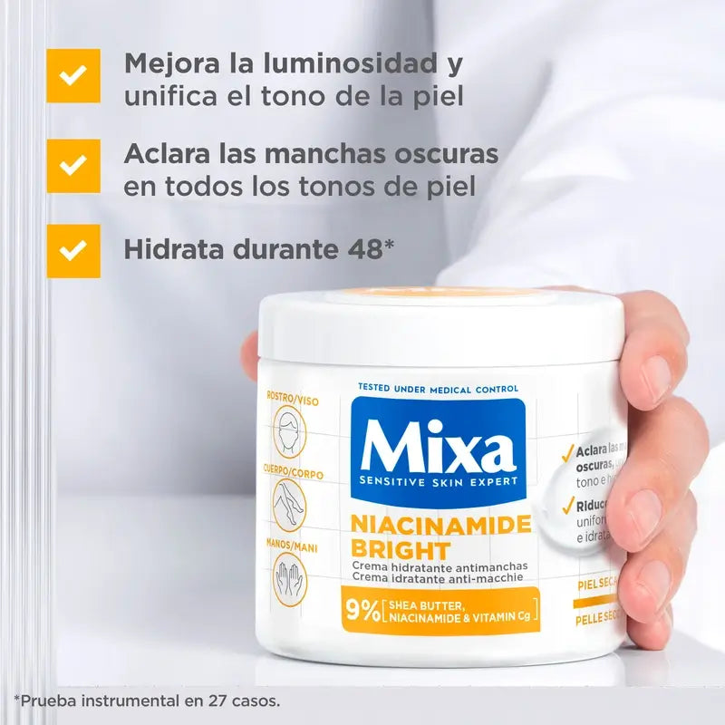 Mixa Niacinamid-Fleckencreme, 400 ml