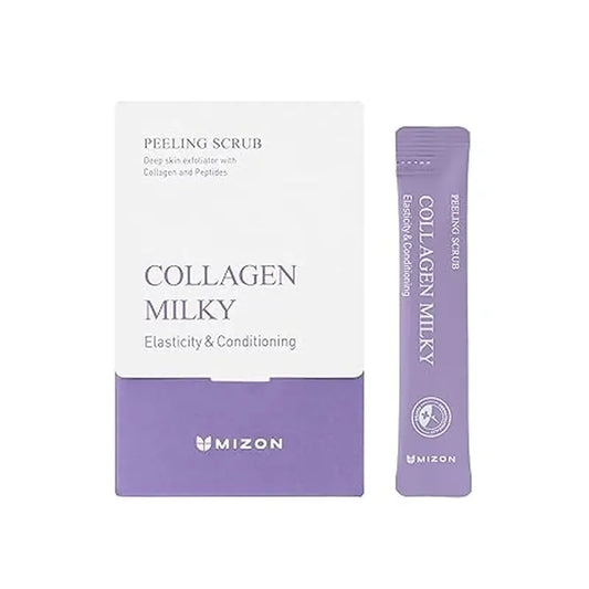 Mizon Collagen Milky Peeling Scrub, 40 Stück.