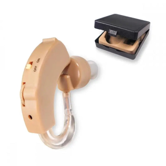 Mobiclinic Sound Amplifier - 5 Lautstärkestufen - anpassbar - 360º drehbar - Beige - Earplus 2