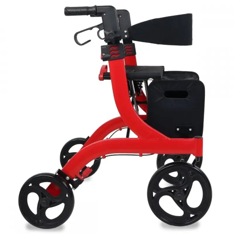 Mobiclinic Großer vierrädriger Gehwagen - faltbar - Sitz & Rückenlehne - Frontkorb - Modern - Ungeschlagen X1