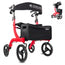 Mobiclinic Großer vierrädriger Gehwagen - faltbar - Sitz & Rückenlehne - Frontkorb - Modern - Ungeschlagen X1