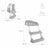 Mobiclinic Kinderklappbarer Toilettensitz Lala Grau & Weiß