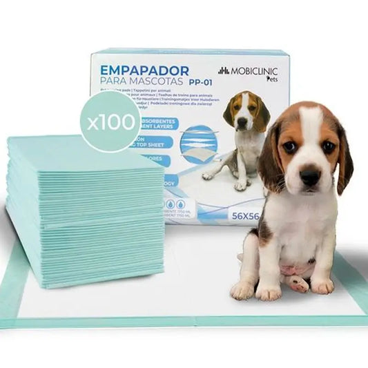 Mobiclinic Pet Soaker Pad 100Stück, 56X56 Cm