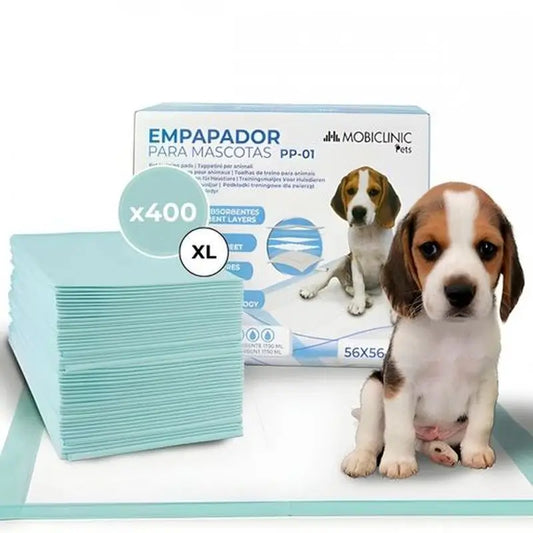 Mobiclinic Pet Soaker 56X56 Cm 400Uds Super-Absorber transportabel Pp-01