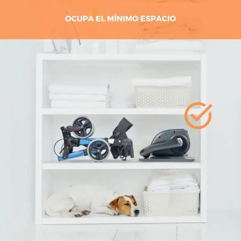 Mobiclinic Mini Ellipsentrainer mit rutschfesten Pedalen