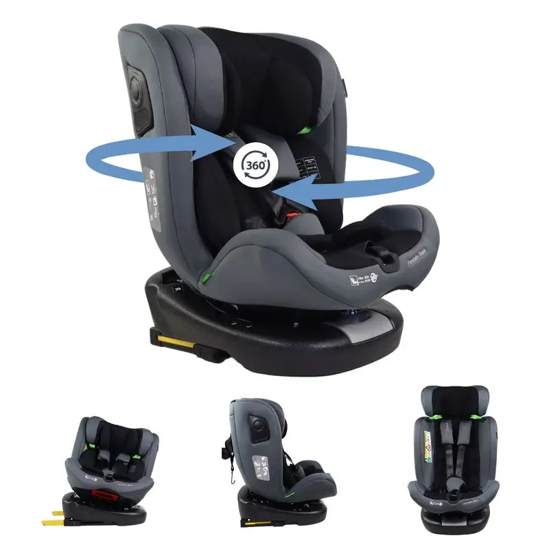 Mobiclinic Pandafix Kinderautositz Schwarz