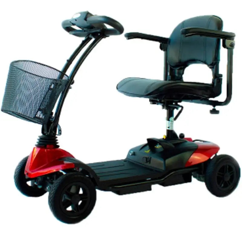 Mobiclinic Mobility Scooter Eingeschränkte Mobilität - Auton. 10 Km - 4 Räder - Kompakt & abnehmbar - 12Ah - 250W - Virgo - Mobiclinic