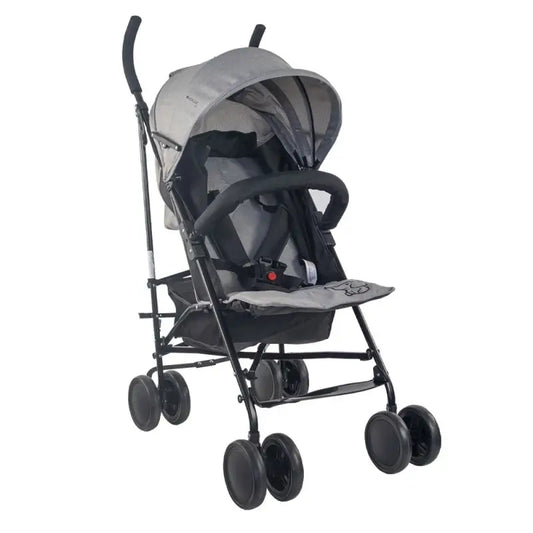 Mobiclinic Elefant faltbarer Kinderwagen 15 Kg Grau