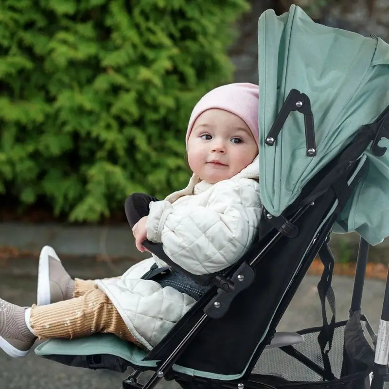 Mobiclinic Elefant faltbarer Kinderwagen 15 Kg Grün