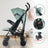 Mobiclinic Elefant faltbarer Kinderwagen 15 Kg Grün