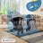 Mobiclinic Trip Faltbarer Kinderwagen 15 Kg Grau