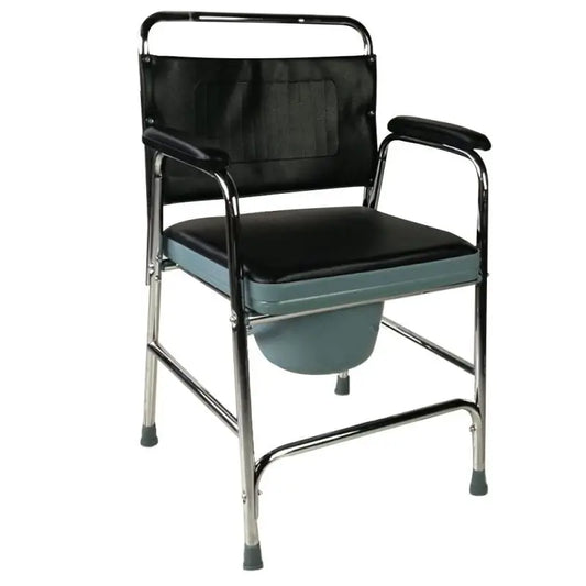 Mobiclinic Grau Toilettenstuhl mit Deckel