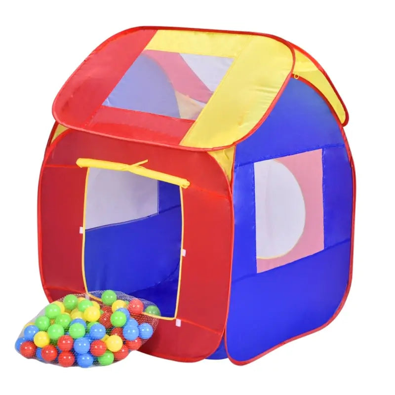 Mobiclinic Kinderspielzelt - Faltbar - Atmungsaktiv - Inklusive Bälle - Adventures