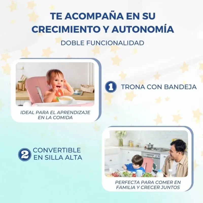 Mobiclinic Simba Hochstuhl Rosa