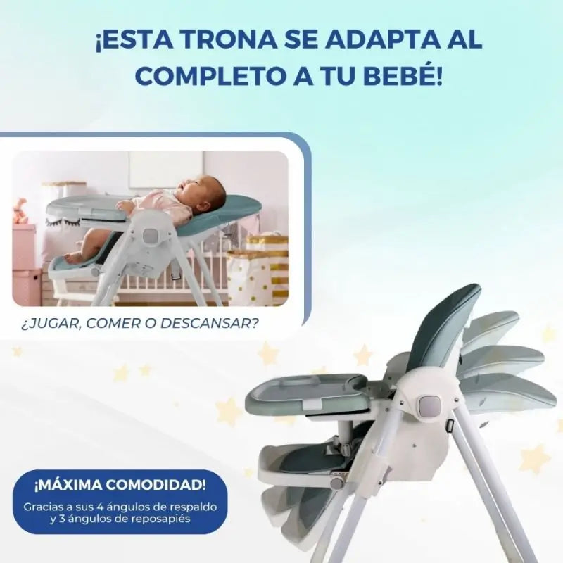 Mobiclinic Simba Hochstuhl Grün