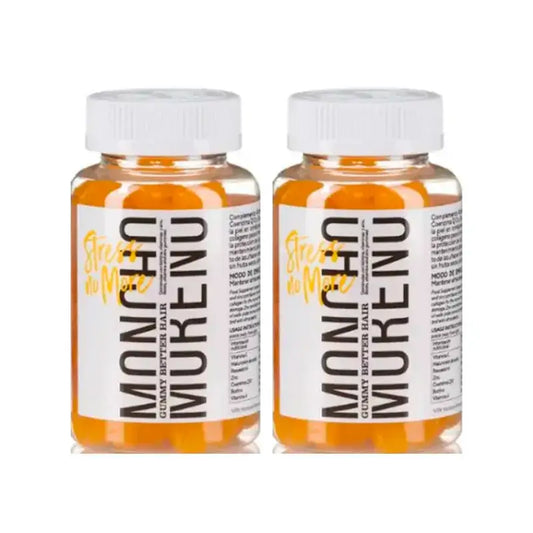 Moncho Moreno Gummibärchen Stress No More, Packung 2 x 60 Stück